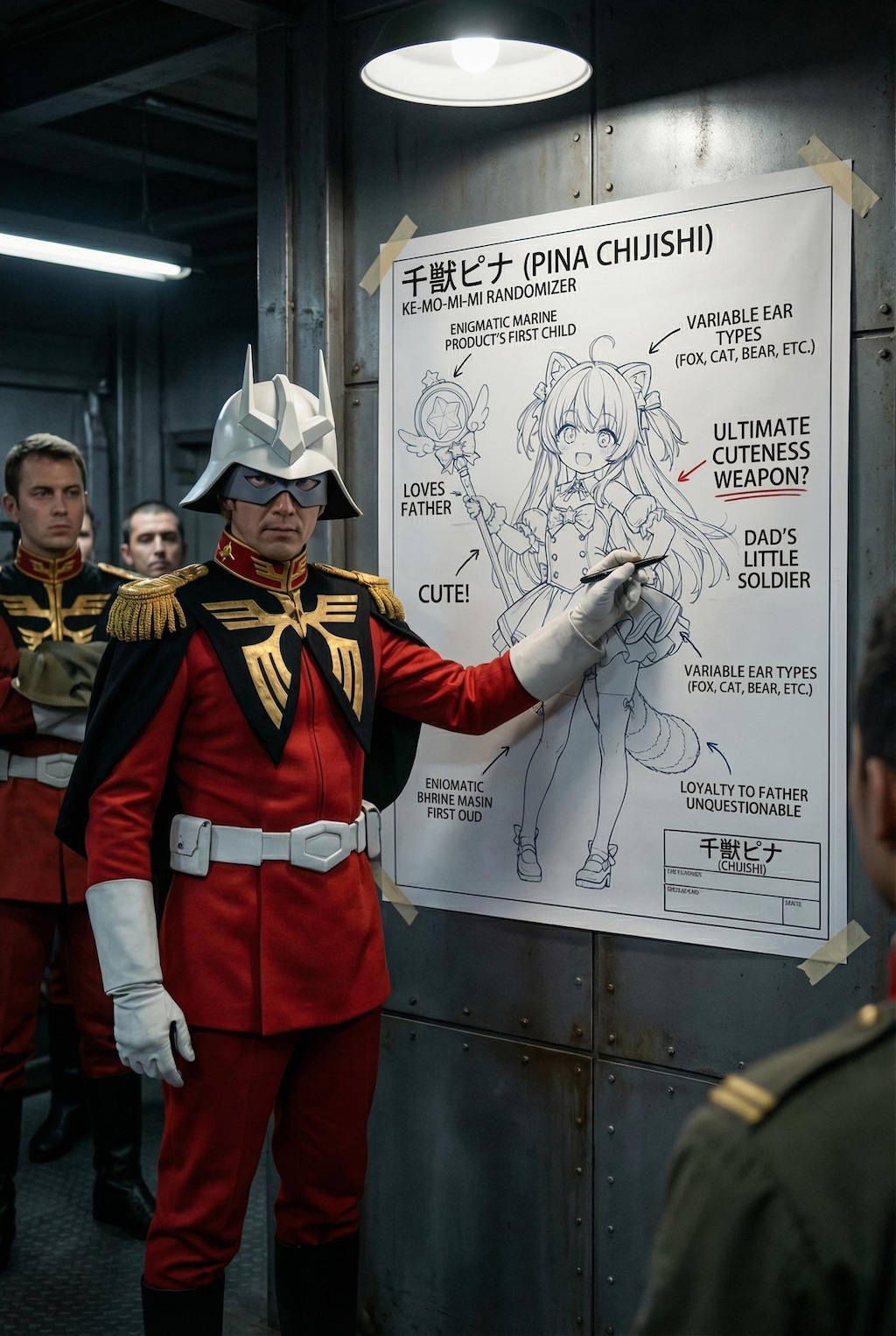 レッサーパンダケモミミのピナちゃんを紹介することもやぶさかではないシャア