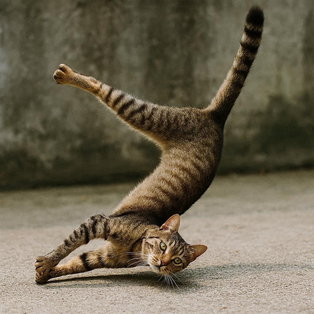 n尺様と噂される猫