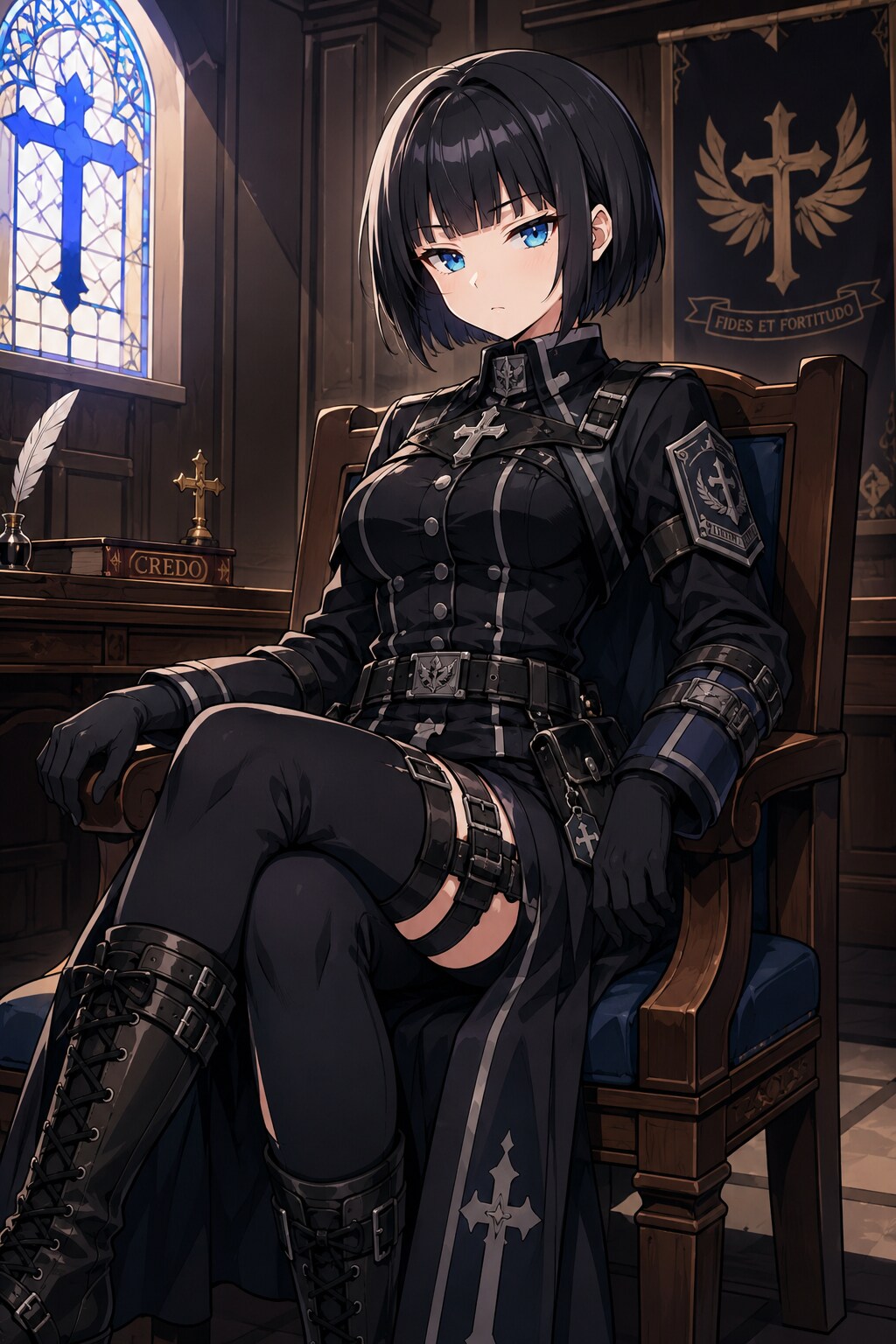 遅刻、、企画「黒髪栞さん」