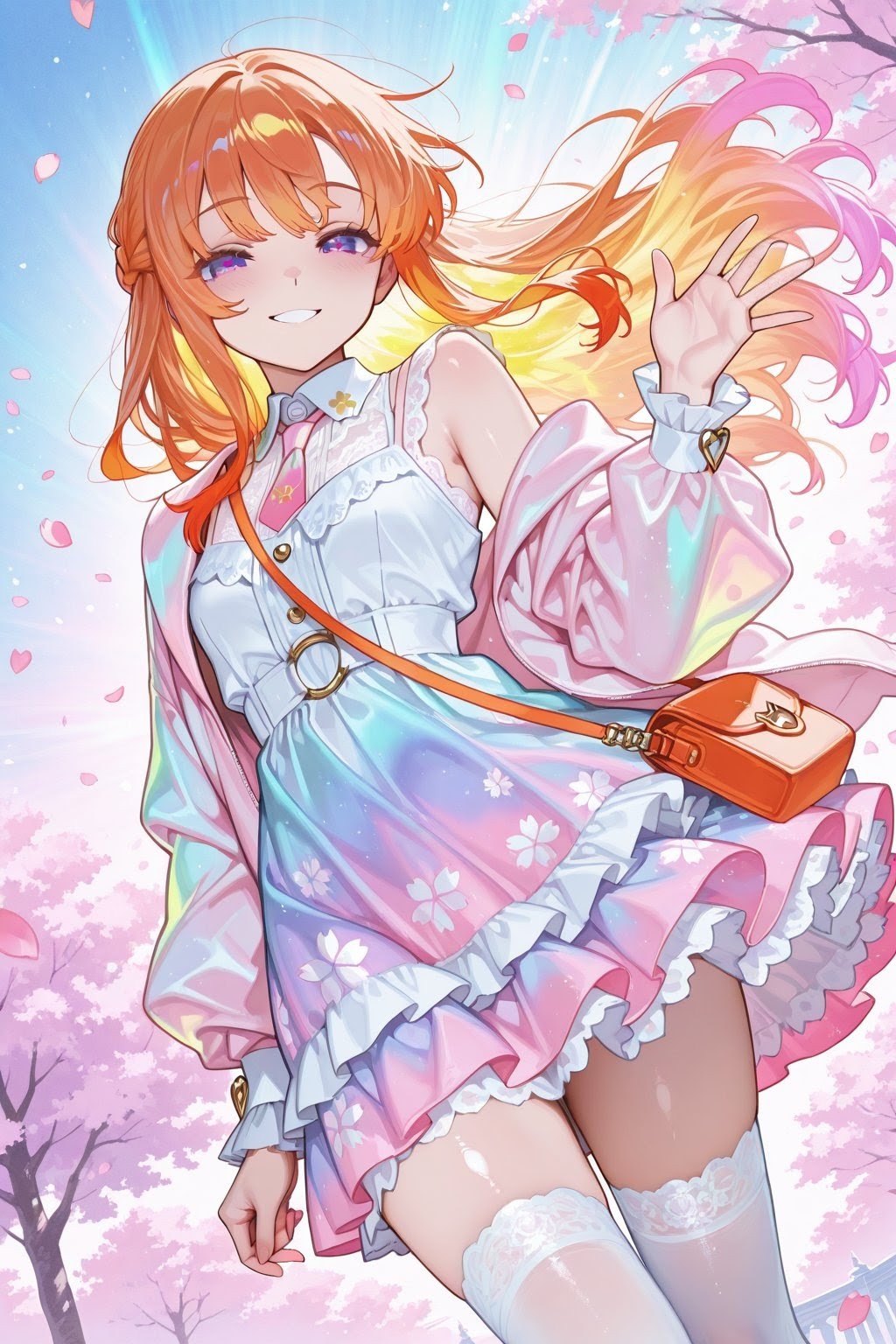 桜コーデ☆ | の人気AIイラスト・グラビア