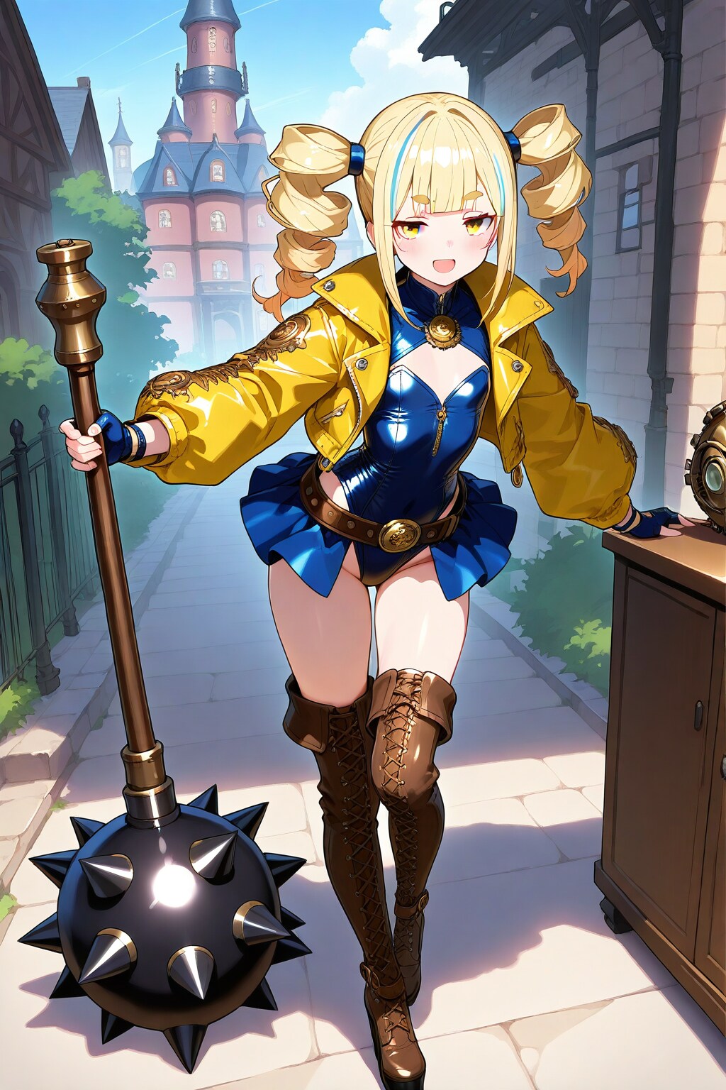 金髪ツインドリルっ子 | の人気AIイラスト・グラビア