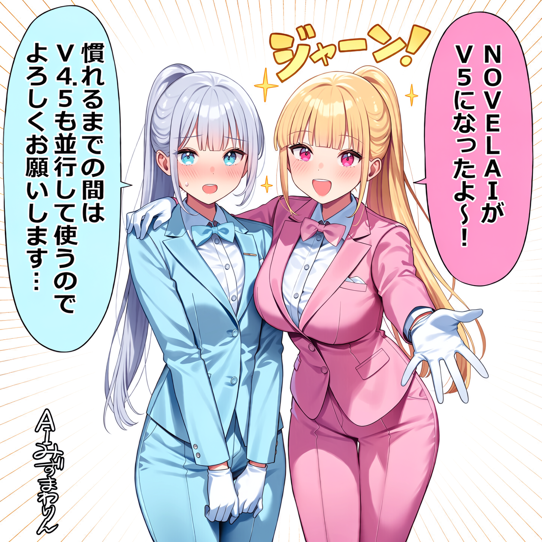 ジャーン！みずまわりんV5 | の人気AIイラスト・グラビア