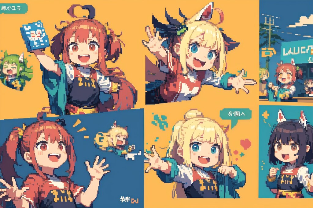 カクカクするよ！