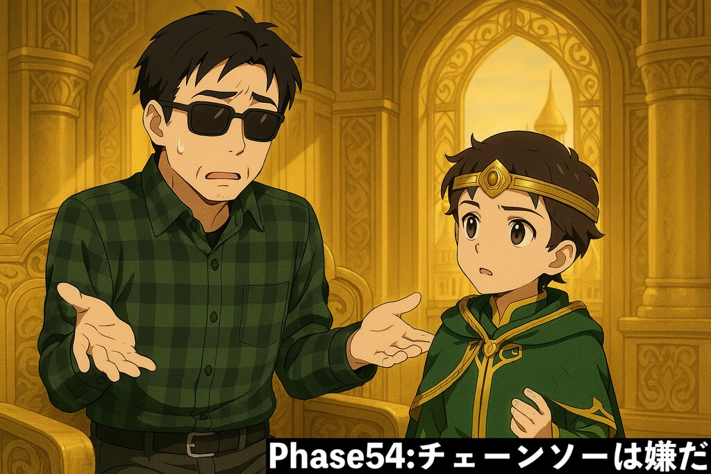 Phase54：チェーンソーは嫌だ