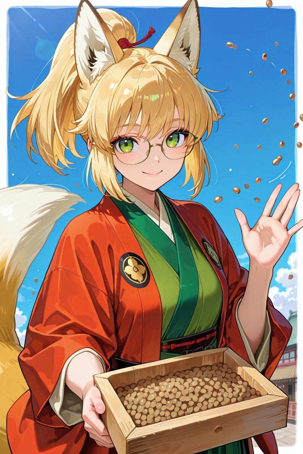 今日のきつね