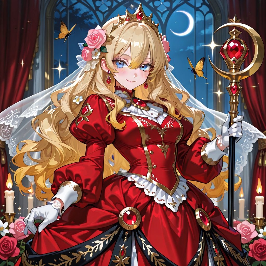 赤の女王 | の人気AIイラスト・グラビア