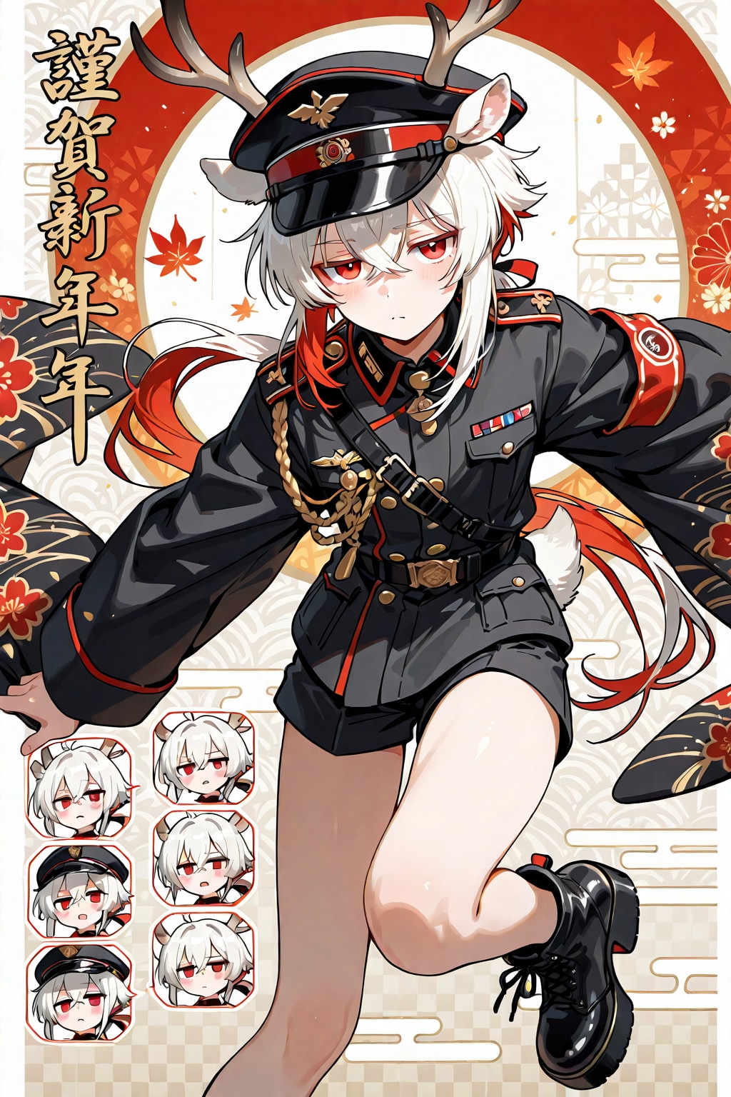 白鹿の双子
