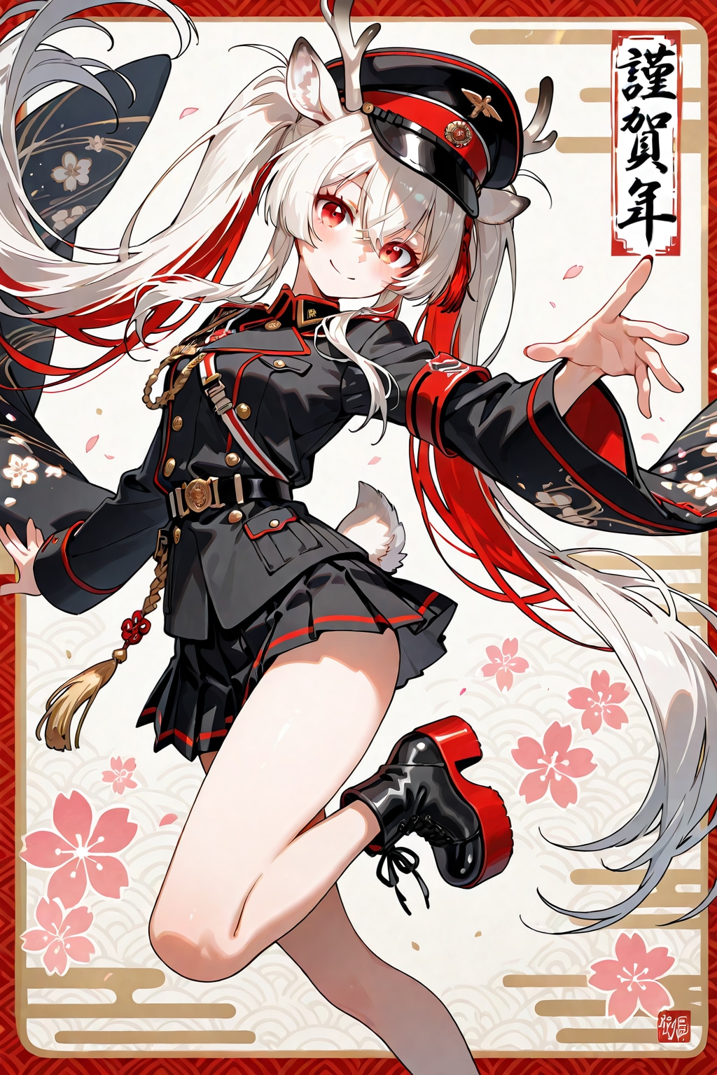 白鹿の双子
