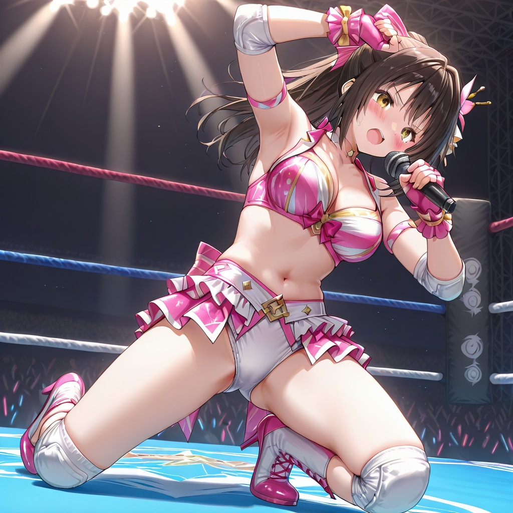 マイクパフォーマンスレスラーちゃん