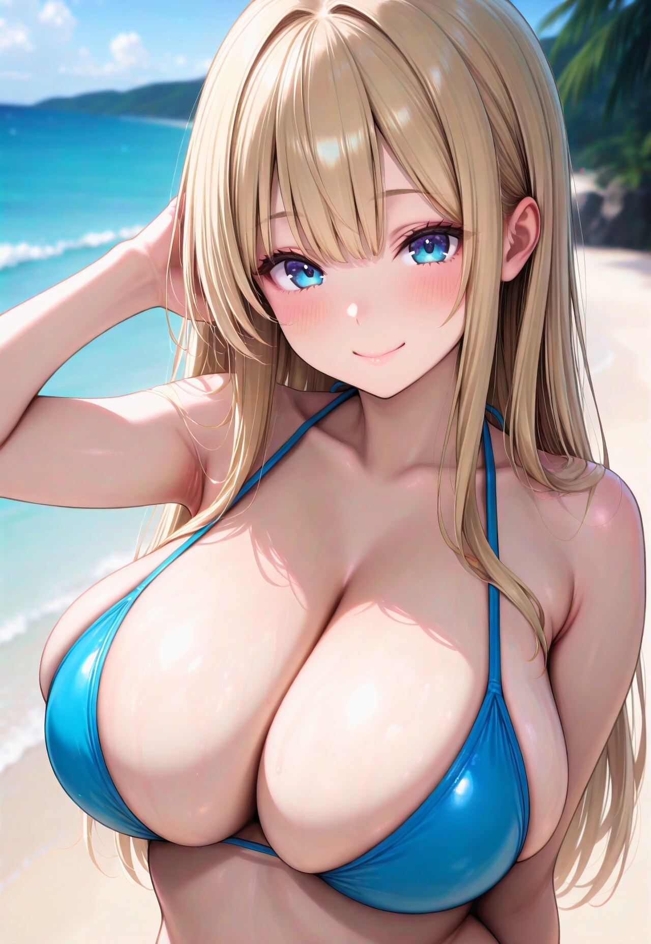 596（青いビキニ）