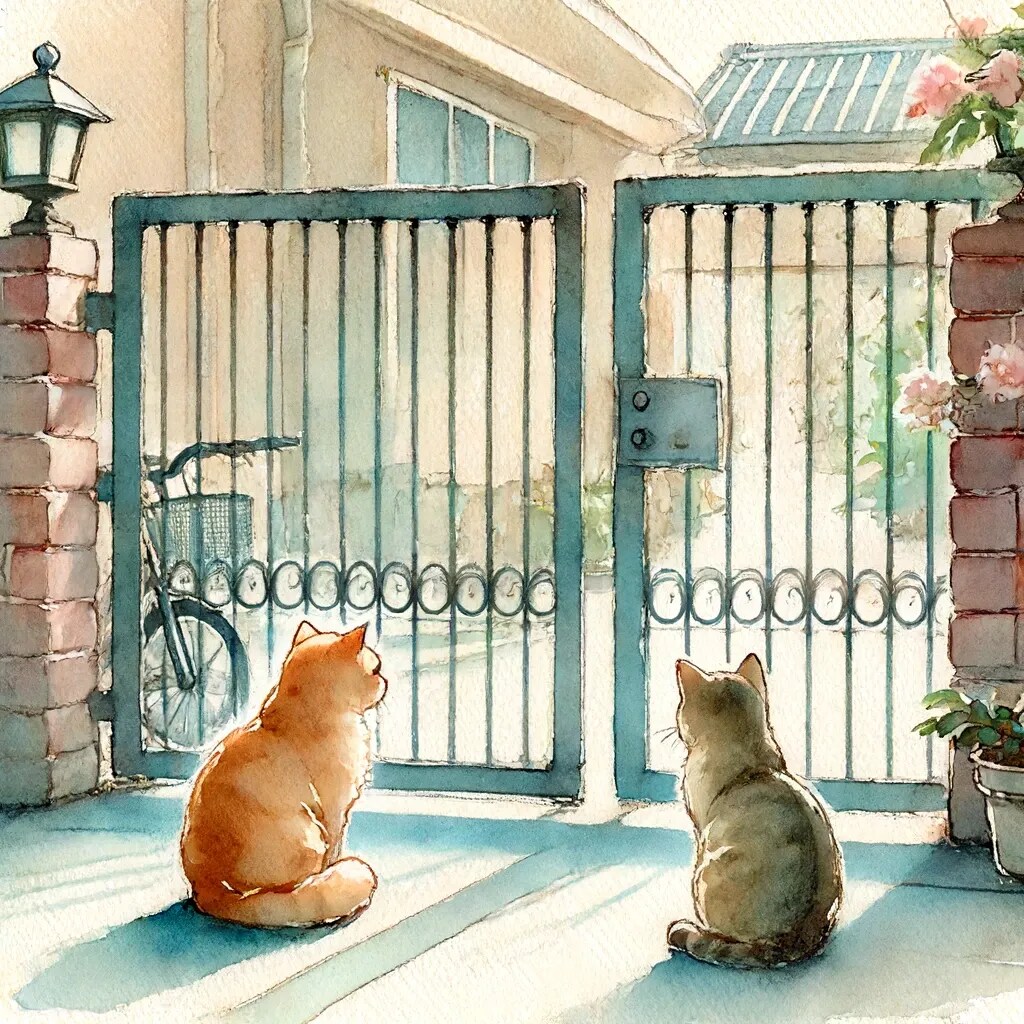猫、2仔、番。