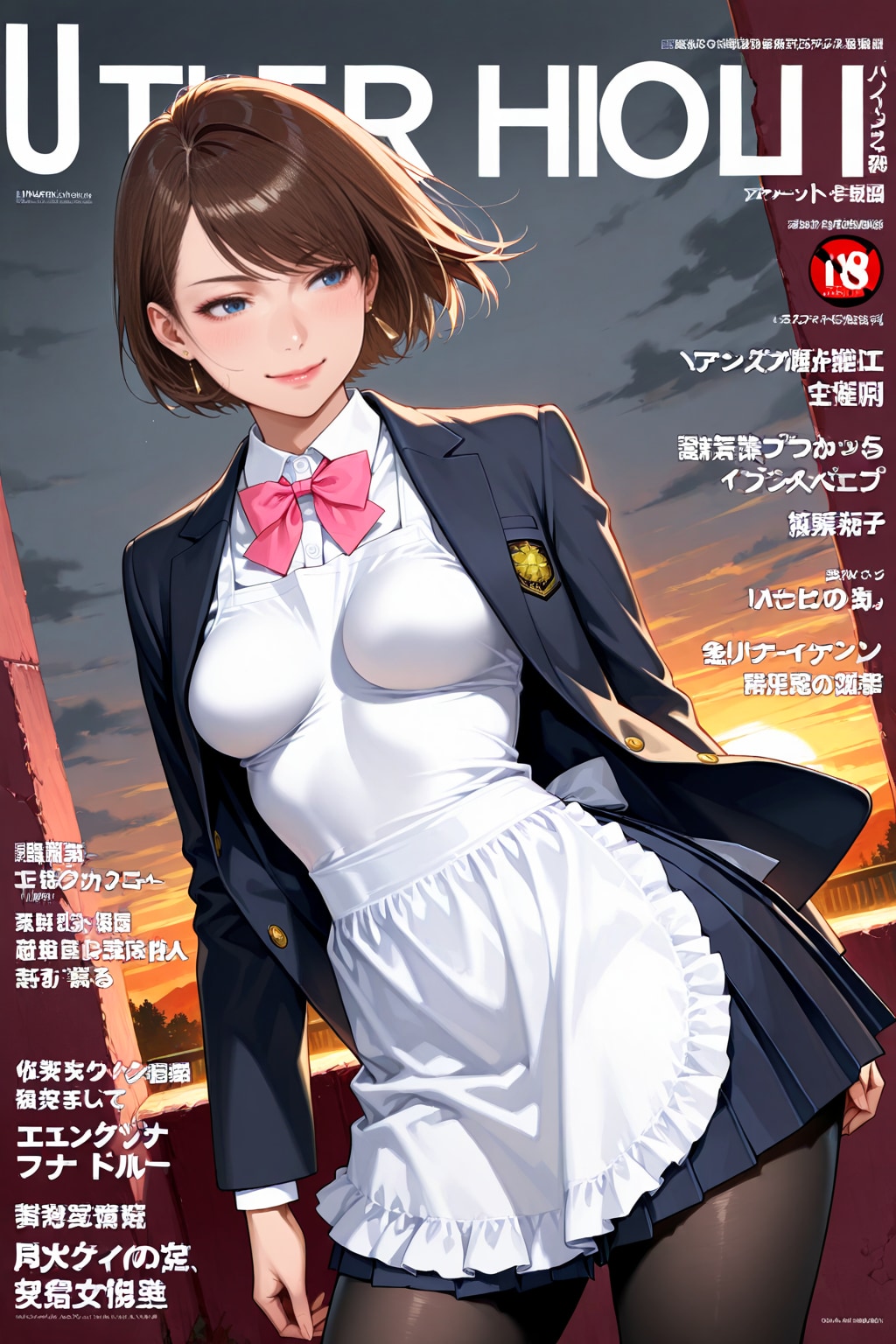 ブレザーエプロン