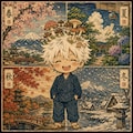 他己紹介：あじろべえさん。 2枚目