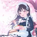 お花見メイドさん2 3枚目