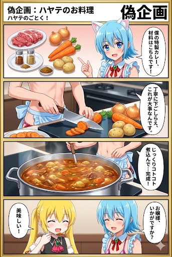 ハヤテのごとく　綾崎ハヤテ　メイドビキニ漫画