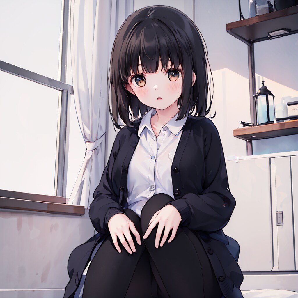 新しいLoRAを作ったよ、今回は地味子さん(これで三体目)