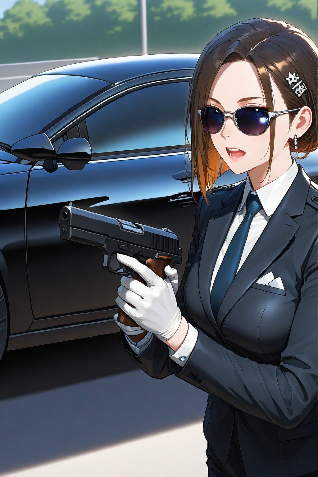 止まれ！怪しいやつ！