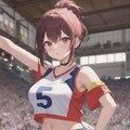 体育祭の美女 6枚目