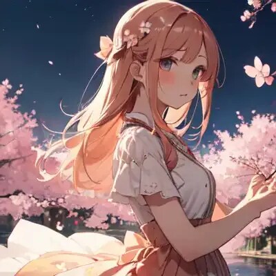 夜桜