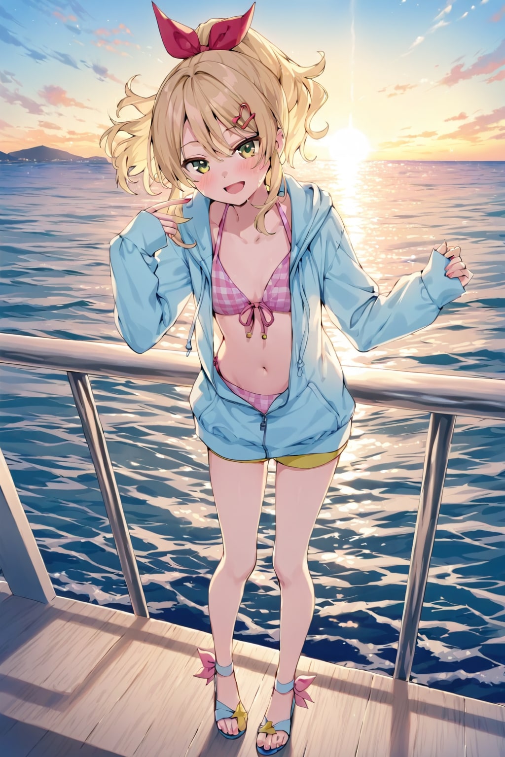 水着の彼女