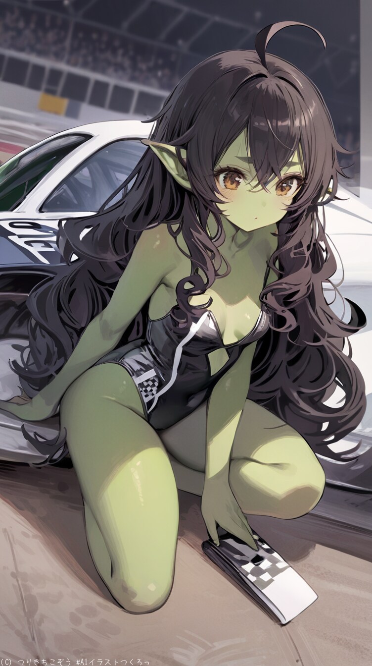 ゴブリンのレースクイーン