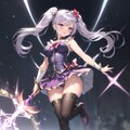 魔法を詠唱するエルファシアさん16歳 2枚目