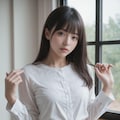 清楚なお嬢様には白がよく似合う 2枚目