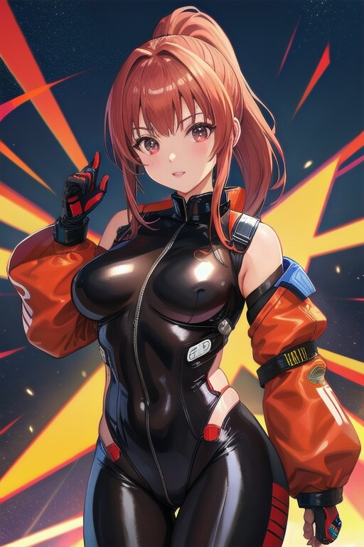 ぴっちりスーツかすみ