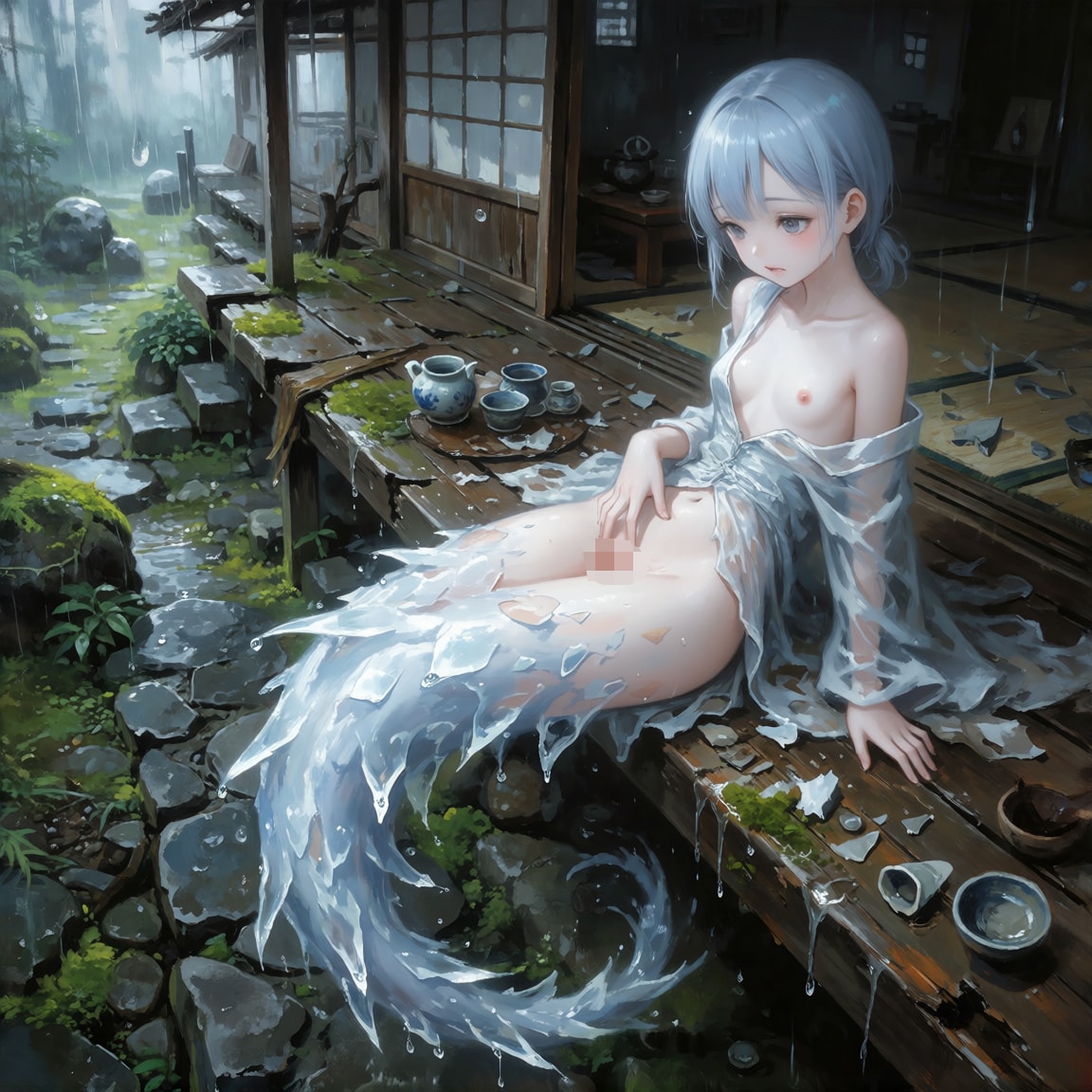 廃墟の霊