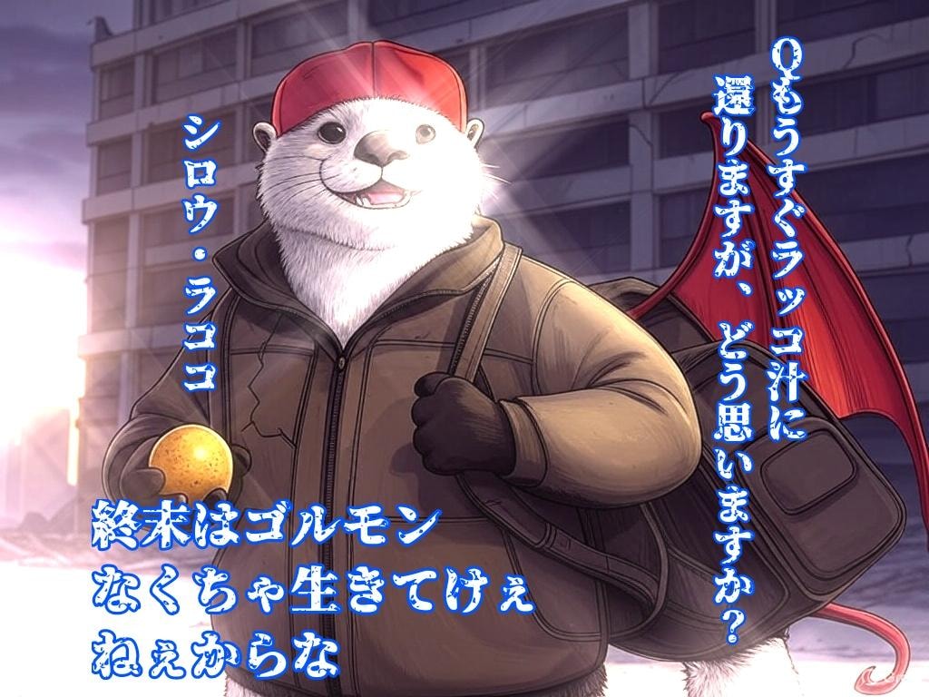 『ゴルモンはトモダチ！』【ニャンノ世界】