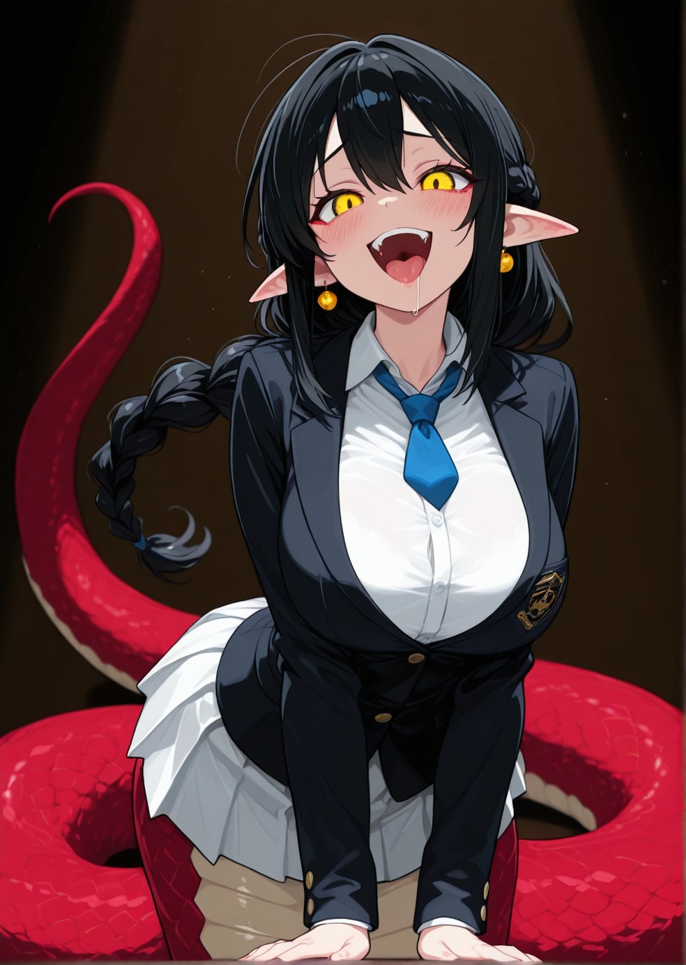 学生服 | ルビー | の人気AIイラスト・グラビア