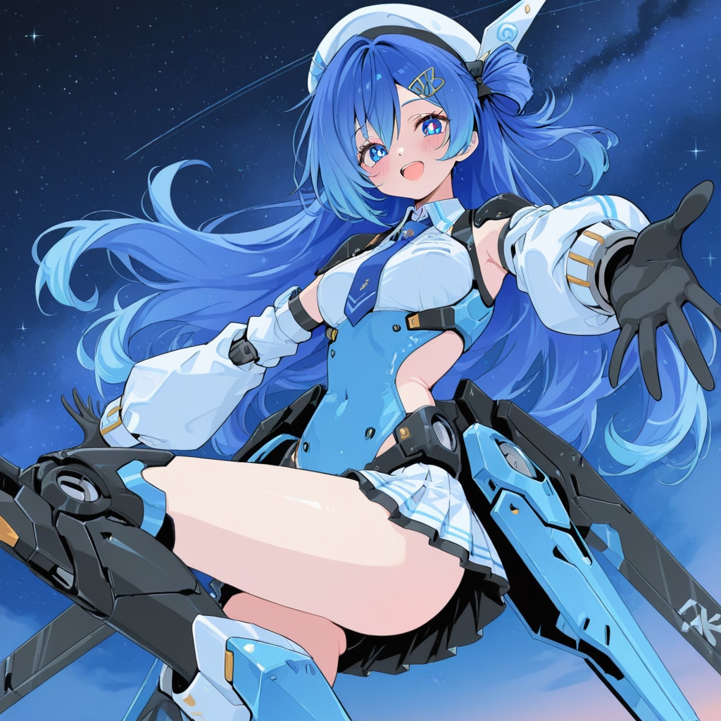 Starry-blue