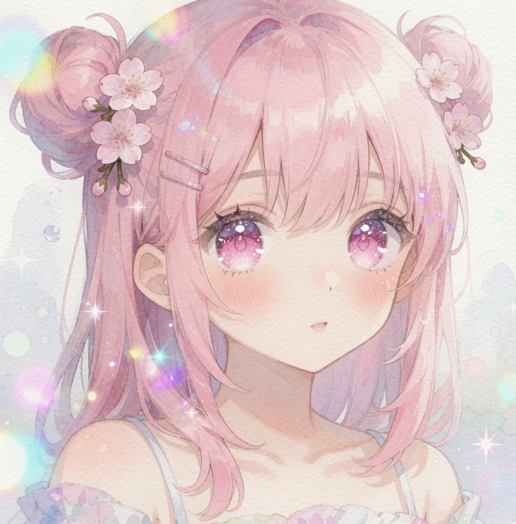 お団子花音ちゃん