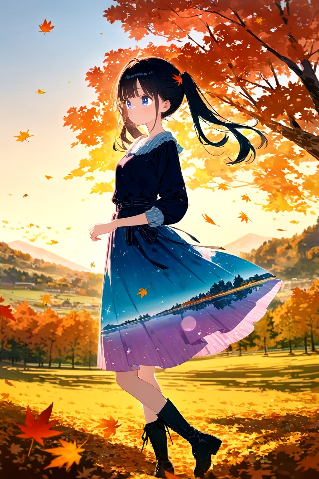 すっかり秋の山だね | の人気AIイラスト・グラビア