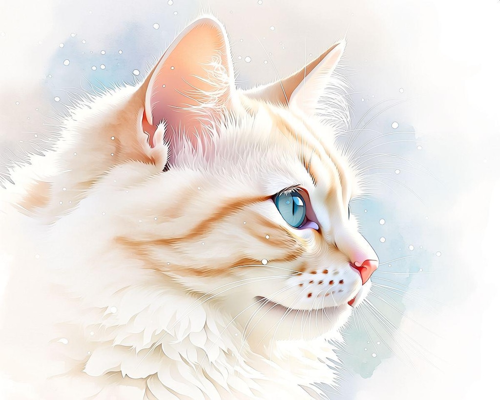 猫の横顔アップ