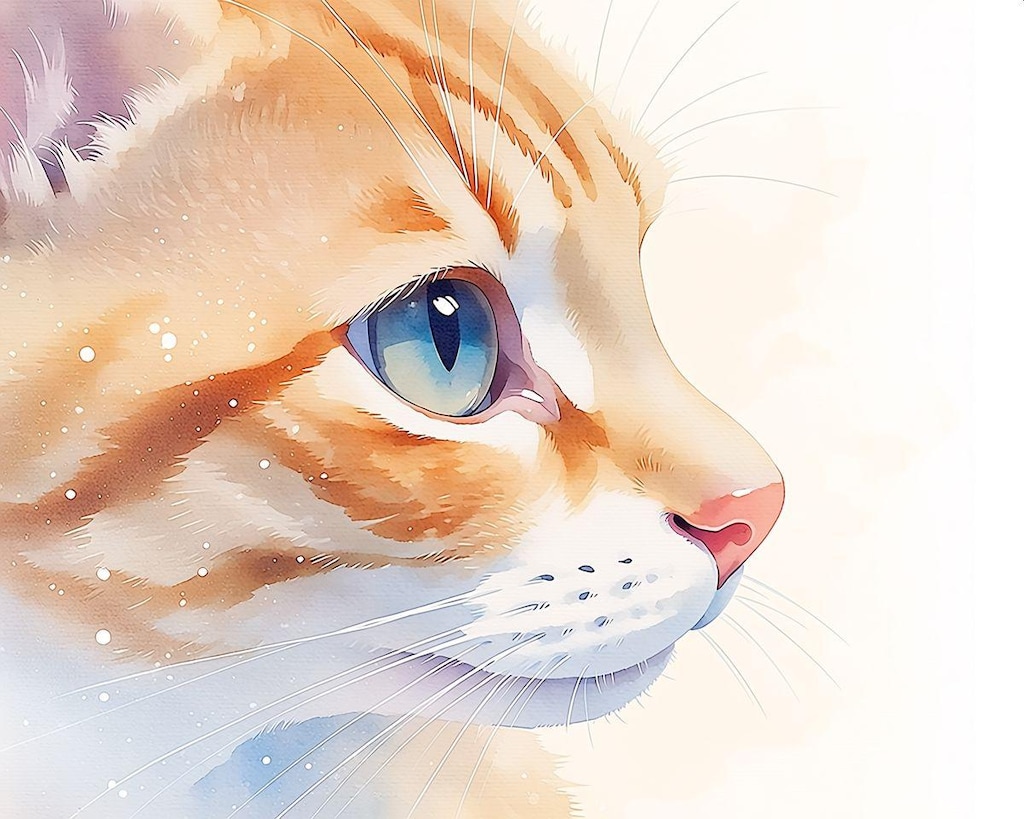 猫の横顔アップ
