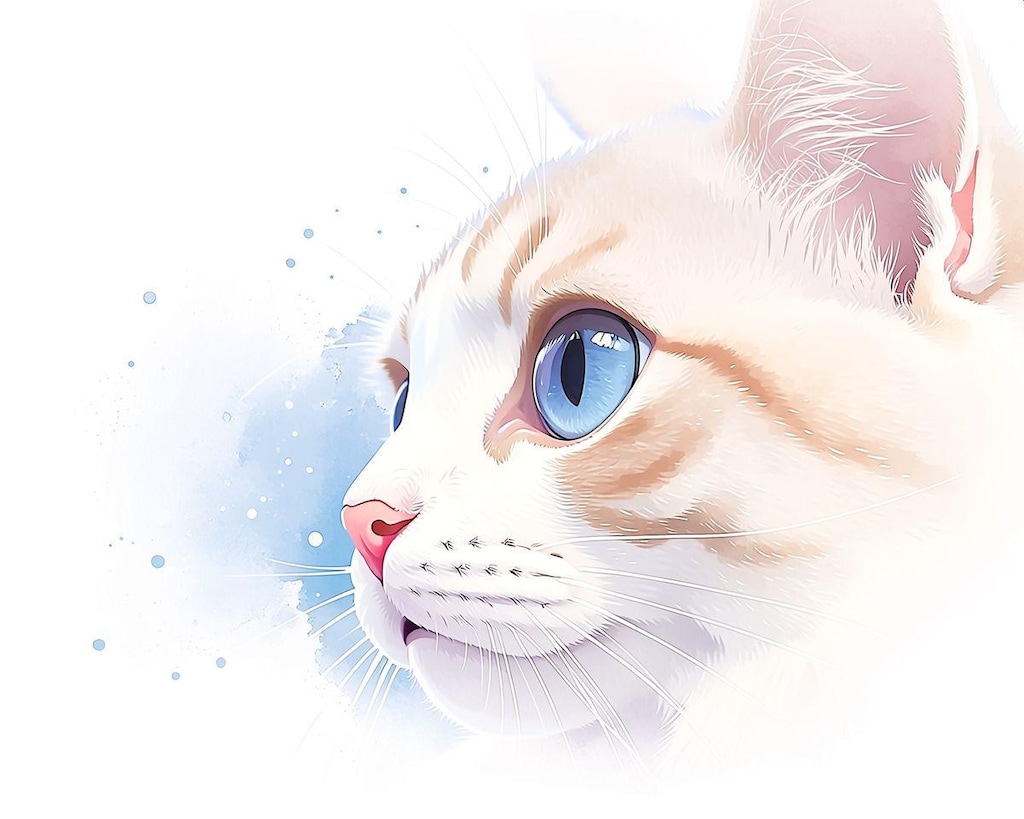 猫の横顔アップ