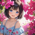 今日の誕生花はピンクのブーゲンビレア 3枚目
