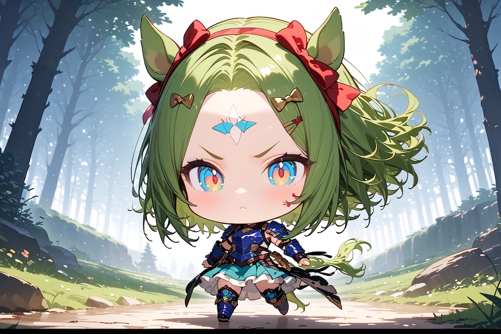 ちび馬耳女騎士