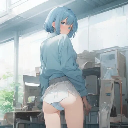 美少女のパンチラ4