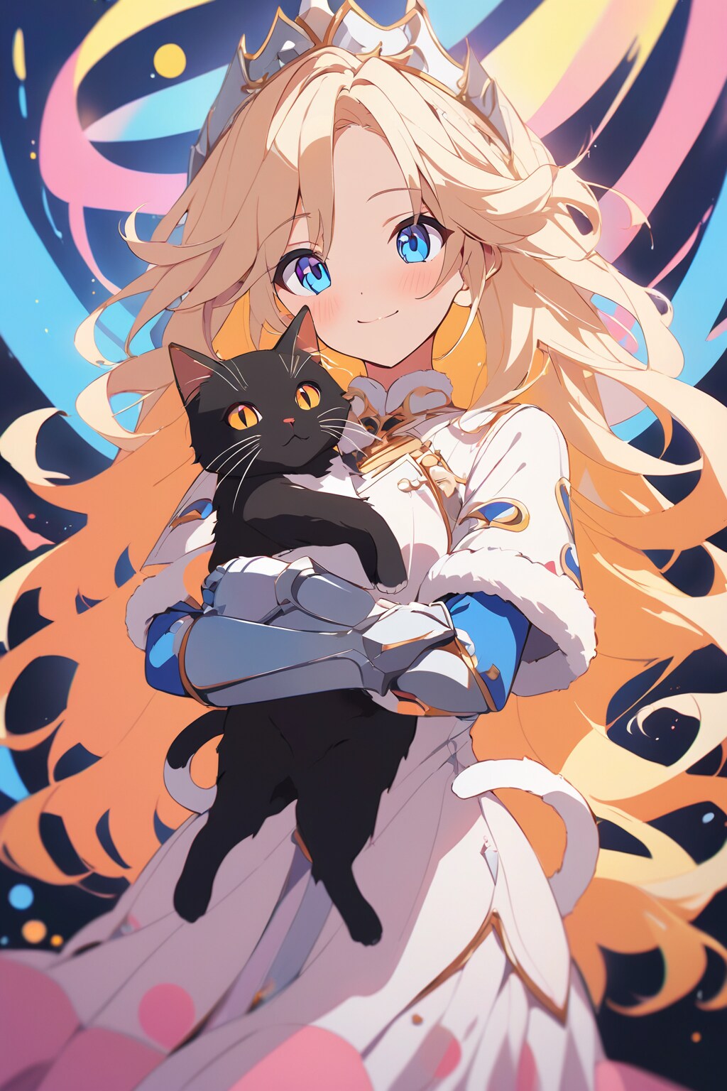 姫様とねこ | の人気AIイラスト・グラビア