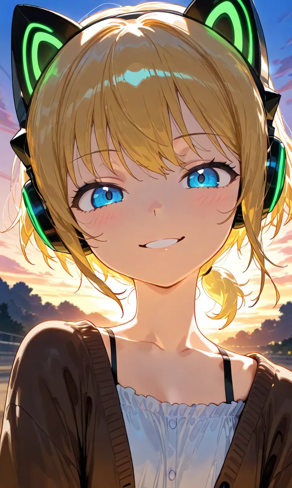 猫耳ヘッドフォン