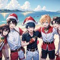 ハッピーサマークリスマス！！男性集合・その1（12枚） 4枚目