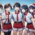 ハッピーサマークリスマス！！男性集合・その1（12枚） 10枚目
