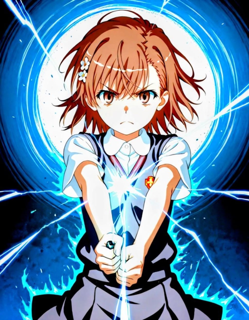 雷撃シーン・美琴ちゃん⚡