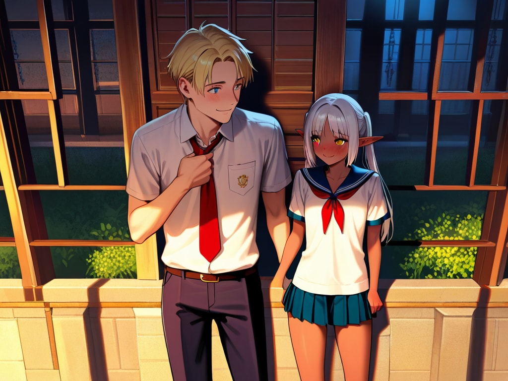 エルフ学園事情