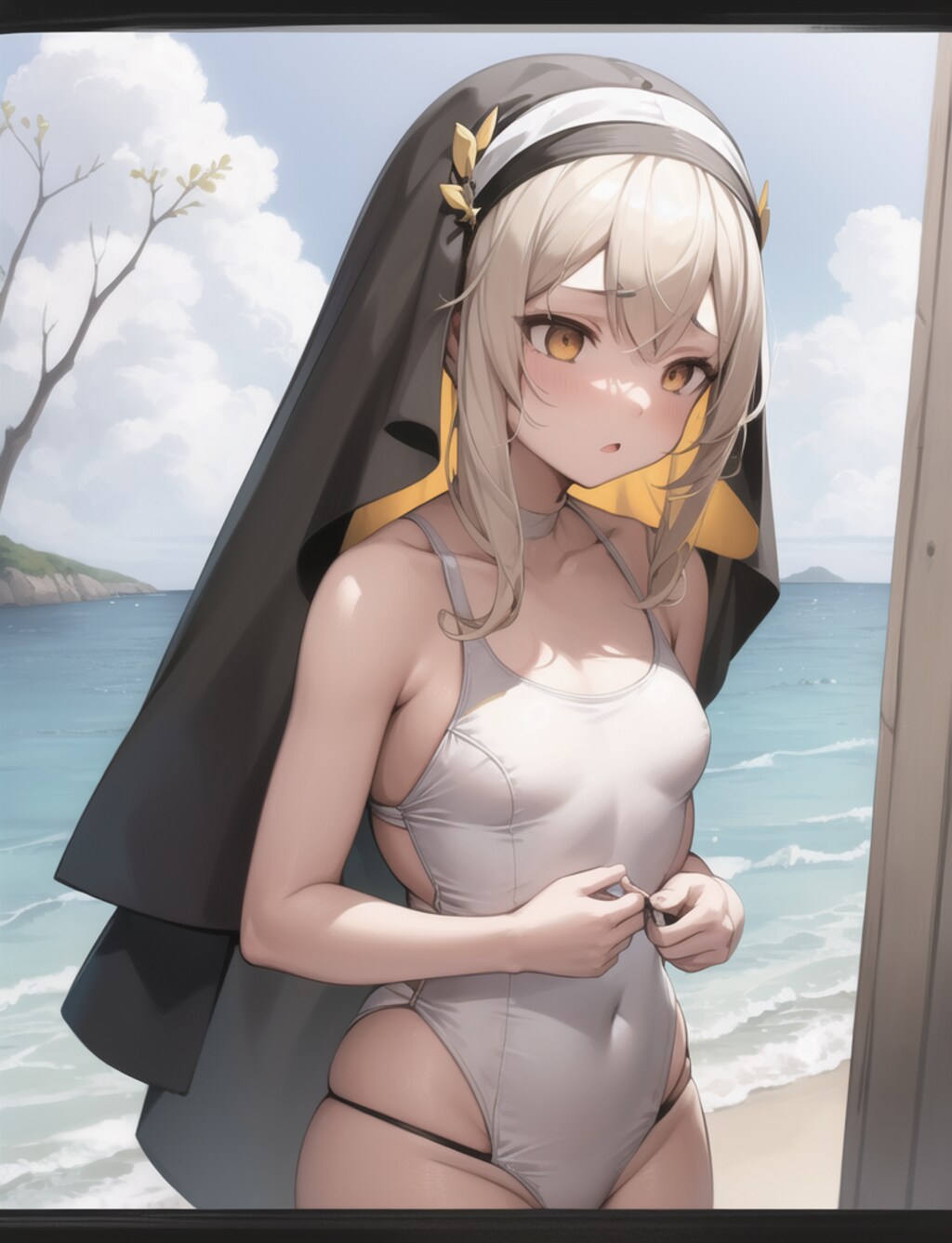 世界一恥ずかしい色のスク水