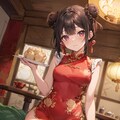 王道のお団子チャイナ 2枚目