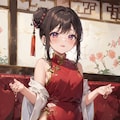 王道のお団子チャイナ 5枚目