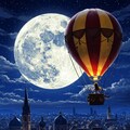 名月８･気球に乗って 2枚目
